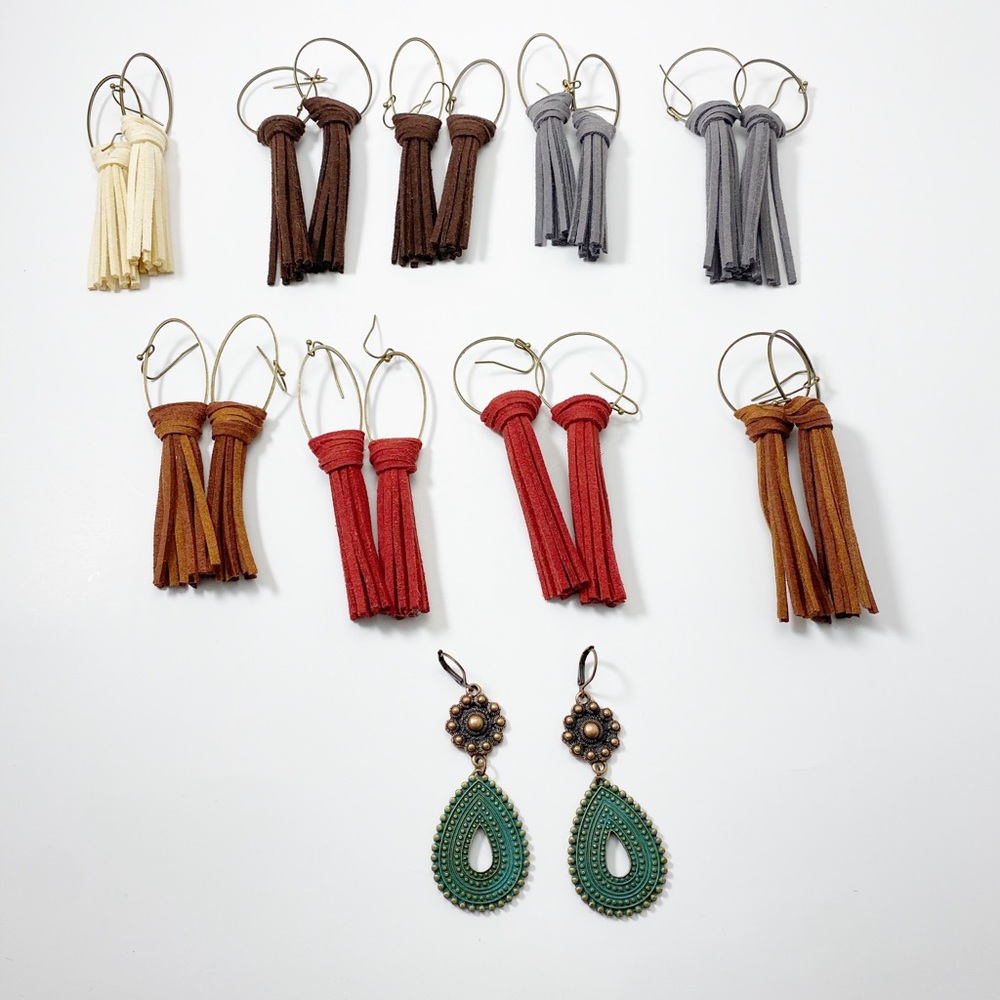 New Earrings (all 10 pairs for $16)